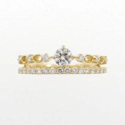 Nhẫn kim cương K18YG 0.40CT - Hàng hiệu Chính hãng 851611