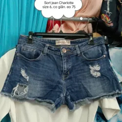 Short jean eo từ 70 đến 75 đồng giá 35k 563544
