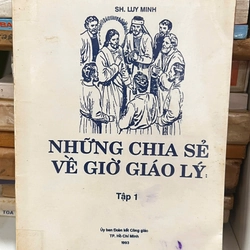 Những chia sẻ về giờ giáo lý tập 1