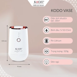 Máy khuếch tán tinh dầu KODO Vase dành cho phòng ngủ, phòng làm việc 30m2 (pin, điện ) 304779