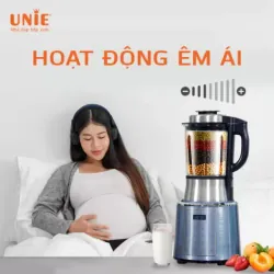 UNIE V6 - Lưỡi dao inox 4D – 8 cánh sắc bén, xay siêu mịn! 722644