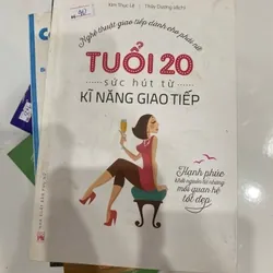 [Sách Cũ SCGR] Nghệ thuật giao tiếp dành cho phái nữ - tuổi 20 sức hút từ giao tiếp TKB1806 KỸ NĂNG