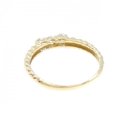 Nhẫn kim cương ba viên K18YG 0.22CT - Hàng hiệu Chính hãng 854454