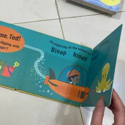 NGOẠI VĂN tiếng anh trẻ em : PLAYTIME WITH TED with BIG FLAPS for little hand - Bloomsbury 1027800