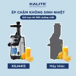 Kalite KSJ4413 – Siêu phẩm ép kiệt bã, không sinh nhiệt 714939