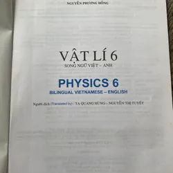 (Song ngữ) Vật Lí 6 song ngữ Việt Anh 603166