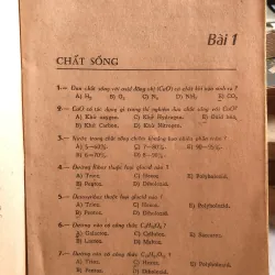 Trắc nghiệm vạn vật 12A  1006274