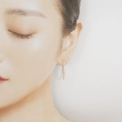 Bông tai kim cương Ponte Vecchio 0.30CT một bên 665491