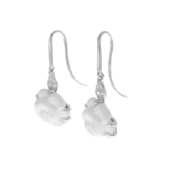 Bông tai Chanel Camelia - Hàng hiệu Authentic 845087