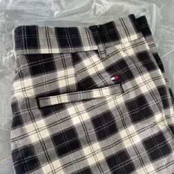 Quần sọc karo đen kem Tommy z31 mới 95% 563991