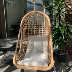 Ghế xích đu mây caro 754728