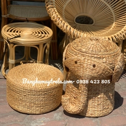 Sọt đựng đồ mây tre đan hình gấu 548134