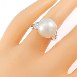 Nhẫn ngọc trai trắng Mikimoto 11.9mm - Hàng hiệu Authentic 836964