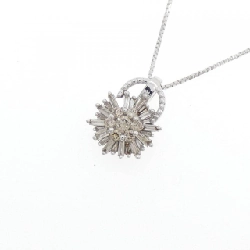K18WG Dây chuyền kim cương 0.25CT - Hàng hiệu Chính hãng 858954