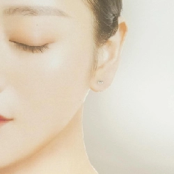 K10WG Bông tai kim cương hình nơ 0.04CT - Hàng hiệu Chính hãng 866652