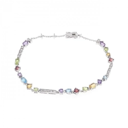 750WG Vòng tay đá màu - Hàng hiệu Authentic 873385