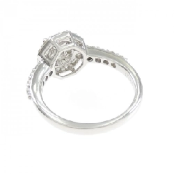 Nhẫn kim cương K18WG 0.910CT 670148