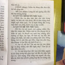 Luận Giải Chính Tín và Mê Tín - Trường Cơ Bản Phật Học Hà Tây 605932