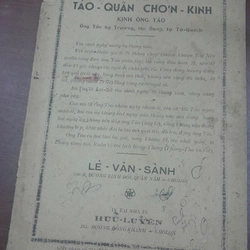 TÁO QUÂN CHO'N KINH - KINH ÔNG TÁO