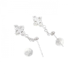 K18WG Bông tai kim cương 0.80CT - Hàng hiệu Chính hãng 869839