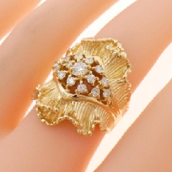 Nhẫn kim cương K18YG 0.53CT - Hàng hiệu chính hãng 849965