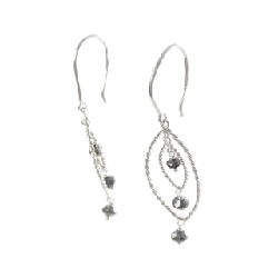 K18WG Bông tai kim cương 1.00CT - Hàng hiệu Chính hãng 867183