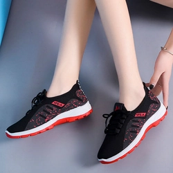 Giày thể thao, giày đi bộ sneaker Nữ dạng lưới đế mềm 2 màu – Mã số 1914 215567