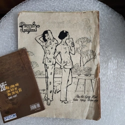 5 tờ phụ trang đôi của báo Phụ nữ ngày mai ở Sài Gòn trước 1975 khổ to 460431