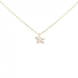 Dây chuyền kim cương 750YG Star - Hàng hiệu Chính hãng