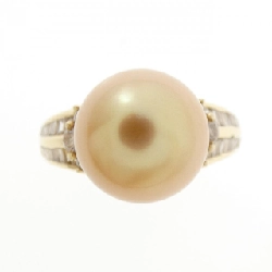 Nhẫn ngọc trai trắng K18YG 11.2mm - Hàng hiệu Chính hãng 848832