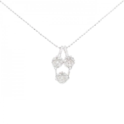 K18WG 2WAY Dây chuyền kim cương 0.50CT - Hàng hiệu Chính hãng 861426