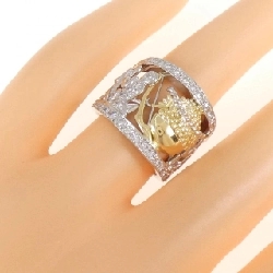 Nhẫn kim cương PT900/K18YG 0.51CT 670306