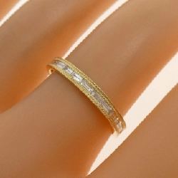 Nhẫn kim cương K18YG 0.30CT 670055