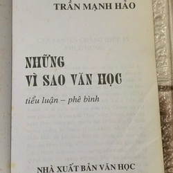 NHỮNG VÌ SAO VĂN HỌC - TRẦN MẠNH HẢO 539920