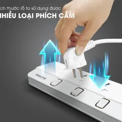 Ổ cắm điện thông minh KPS03 chính hãng, tiện lợi cho gia đình, văn phòng, mới 100% 572878