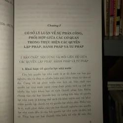 Phân công phối hợp giữa các cơ quan trong thực hiện các quyền lập pháp hành pháp, tư pháp 696794