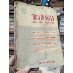 TRUYỆN NGẮN ANH VĂN CHỌN LỌC - VÕ HÀ LANG 404915