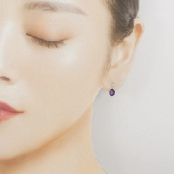 K10YG Amethyst Bông tai - Hàng hiệu Chính hãng 867386