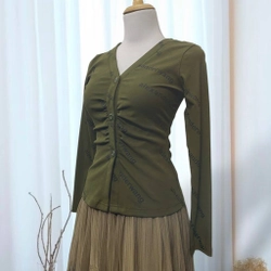 [Mới] Áo cardigan dáng ôm, chất đẹp 3 màu 416646