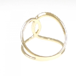 Nhẫn kim cương K18YG 0.16CT 669602