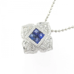 Dây chuyền Sapphire PT900/PT850 0.40CT - Hàng hiệu Chính hãng 855975