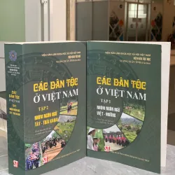 CÁC DÂN TỘC Ở VIỆT NAM (TẬP 1 VÀ 2) - VƯƠNG XUÂN TÌNH (CHỦ BIÊN) 700561