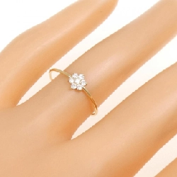 Nhẫn kim cương hoa K18YG 0.10CT - Hàng hiệu Authentic 851075