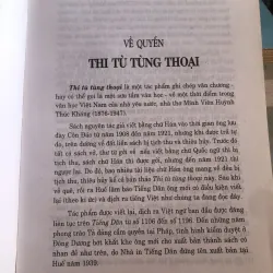 Thi tù tùng thoại - Mính Viên Huỳnh Thúc Kháng  1009158