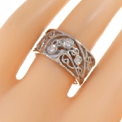 Nhẫn kim cương Heiwado - Hàng hiệu Authentic 841972