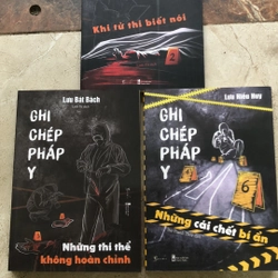 Combo_Ghi Chép Pháp Y (Bộ Lẻ Tuỳ chọn)