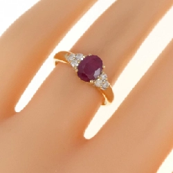 Nhẫn Ruby K18YG 1.00CT 671162