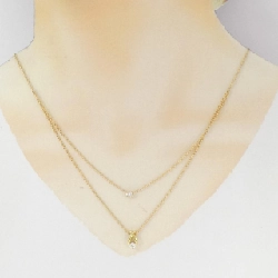 K18YG Dây chuyền kim cương 0.155CT - Hàng hiệu Chính hãng 857357