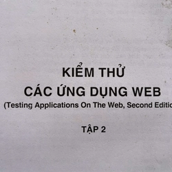 KIỂM THỬ CÁC ỨNG DỤNG WEB(Tập 2) 528808