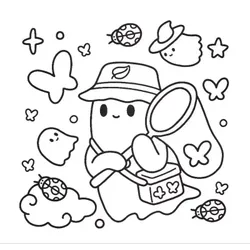 Tập tranh tô màu Little Spooky 160gsm 717633